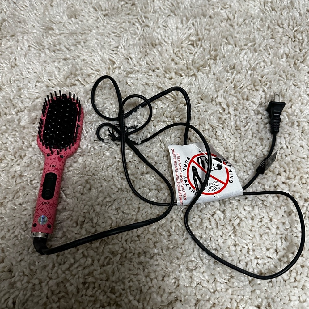 Amina Mini Limited Edition Pink Electric Travel Hair Brush